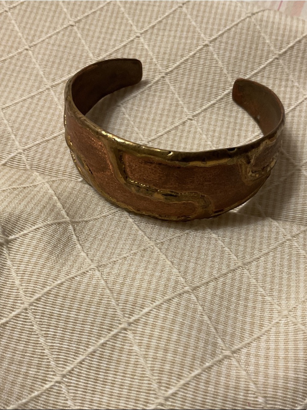 Copper cuff bracelet